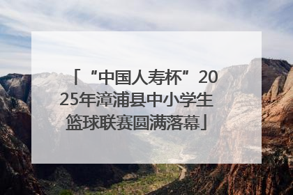 “中国人寿杯”2025年漳浦县中小学生篮球联赛圆满落幕