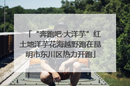 “奔跑吧·大洋芋”红土地洋芋花海越野跑在昆明市东川区热力开跑