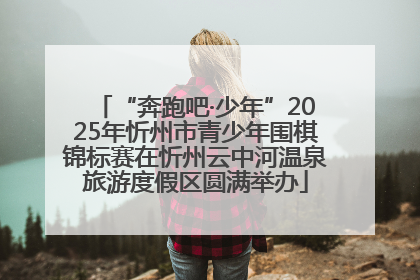 “奔跑吧·少年”2025年忻州市青少年围棋锦标赛在忻州云中河温泉旅游度假区圆满举办