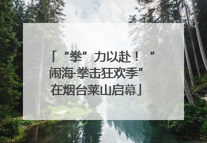 “拳”力以赴！“闹海·拳击狂欢季”在烟台莱山启幕