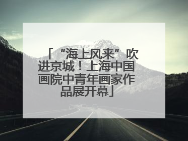 “海上风来”吹进京城！上海中国画院中青年画家作品展开幕