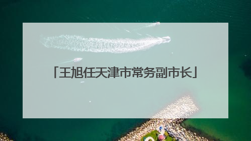 王旭任天津市常务副市长