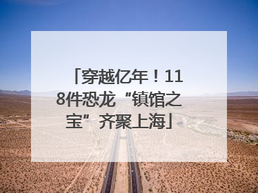 穿越亿年！118件恐龙“镇馆之宝”齐聚上海