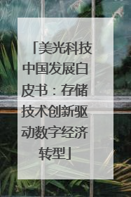 美光科技中国发展白皮书：存储技术创新驱动数字经济转型