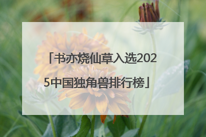书亦烧仙草入选2025中国独角兽排行榜