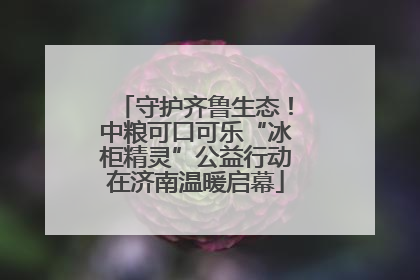 守护齐鲁生态！中粮可口可乐“冰柜精灵”公益行动在济南温暖启幕