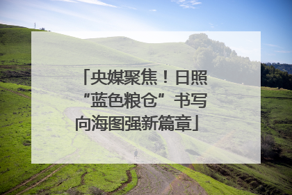 央媒聚焦！日照“蓝色粮仓”书写向海图强新篇章