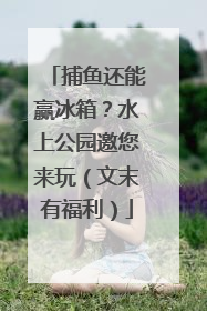 捕鱼还能赢冰箱？水上公园邀您来玩（文末有福利）