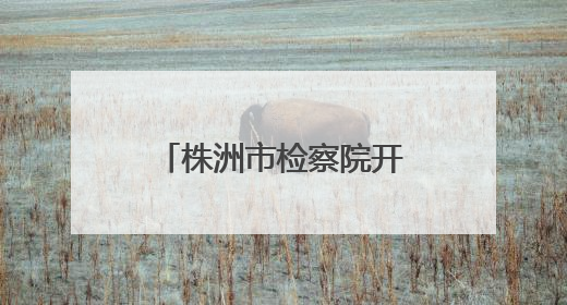 株洲市检察院开展“防范青少年药物滥用”系列禁毒宣传活动