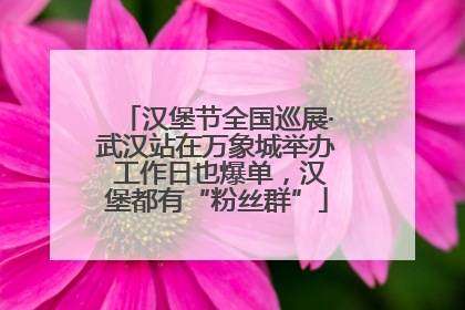 汉堡节全国巡展·武汉站在万象城举办 工作日也爆单，汉堡都有“粉丝群”