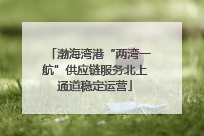 渤海湾港“两湾一航”供应链服务北上通道稳定运营