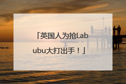 英国人为抢Labubu大打出手！