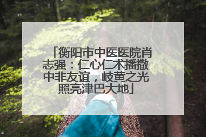 衡阳市中医医院肖志强：仁心仁术播撒中非友谊，岐黄之光照亮津巴大地