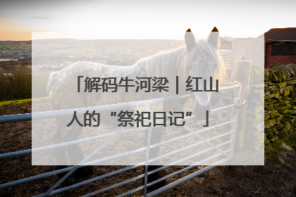 解码牛河梁｜红山人的“祭祀日记”
