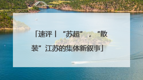 速评丨“苏超”，“散装”江苏的集体新叙事