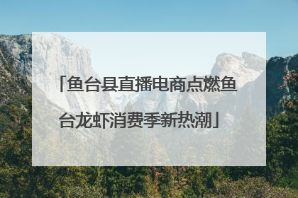 鱼台县直播电商点燃鱼台龙虾消费季新热潮